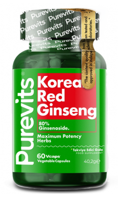 Kırmızı Kore Ginseng- Korean Red Ginseng 500 mg 